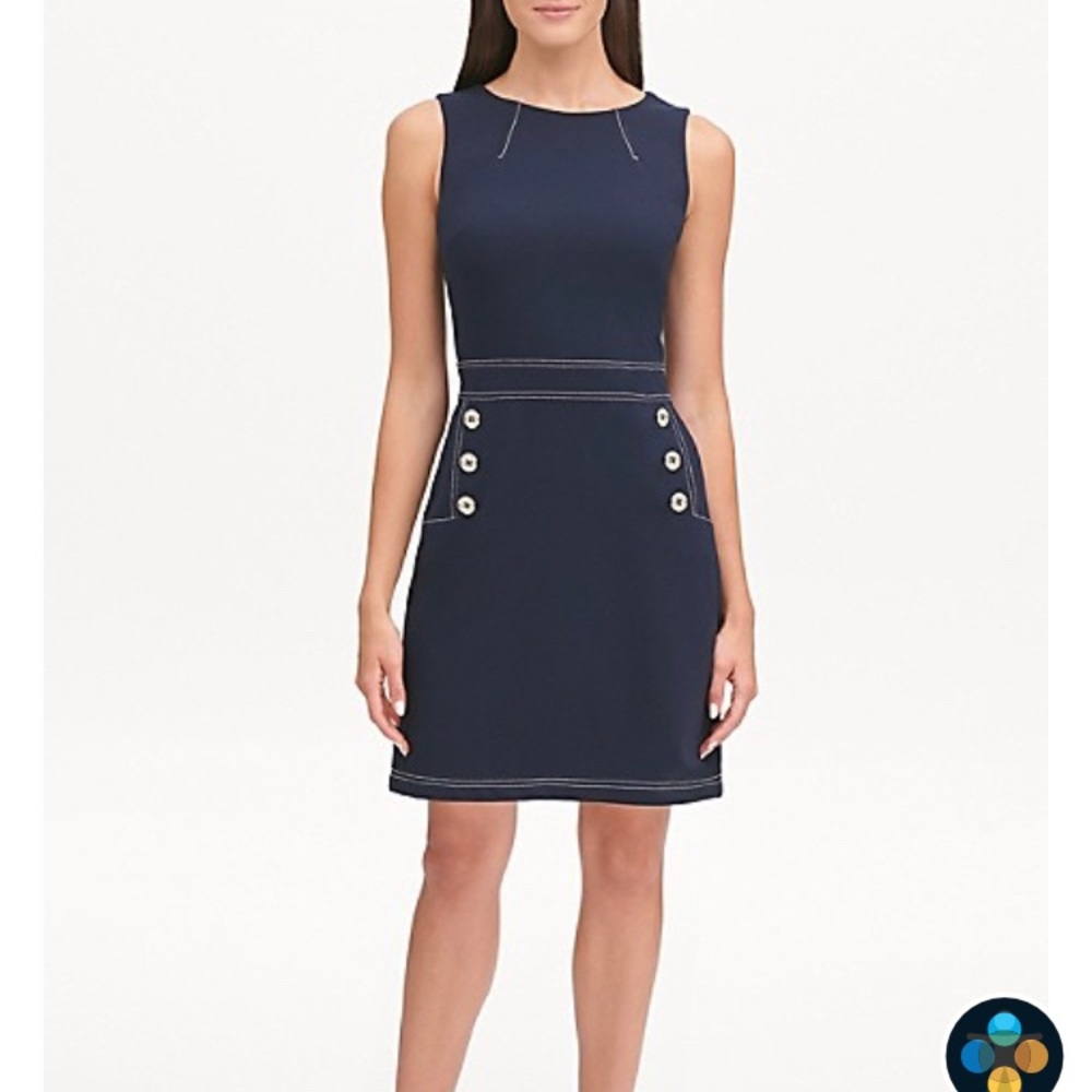 Tommy Hilfiger Sleeveless Sailor Dress